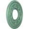 Ekena Millwork Baltimore PVC Medallion (Canopies up to 4 1/4"), 10"OD x 3 1/2"ID x 3/4"P, Metallic Sea Mist CMP10BAFSM - alternate 4